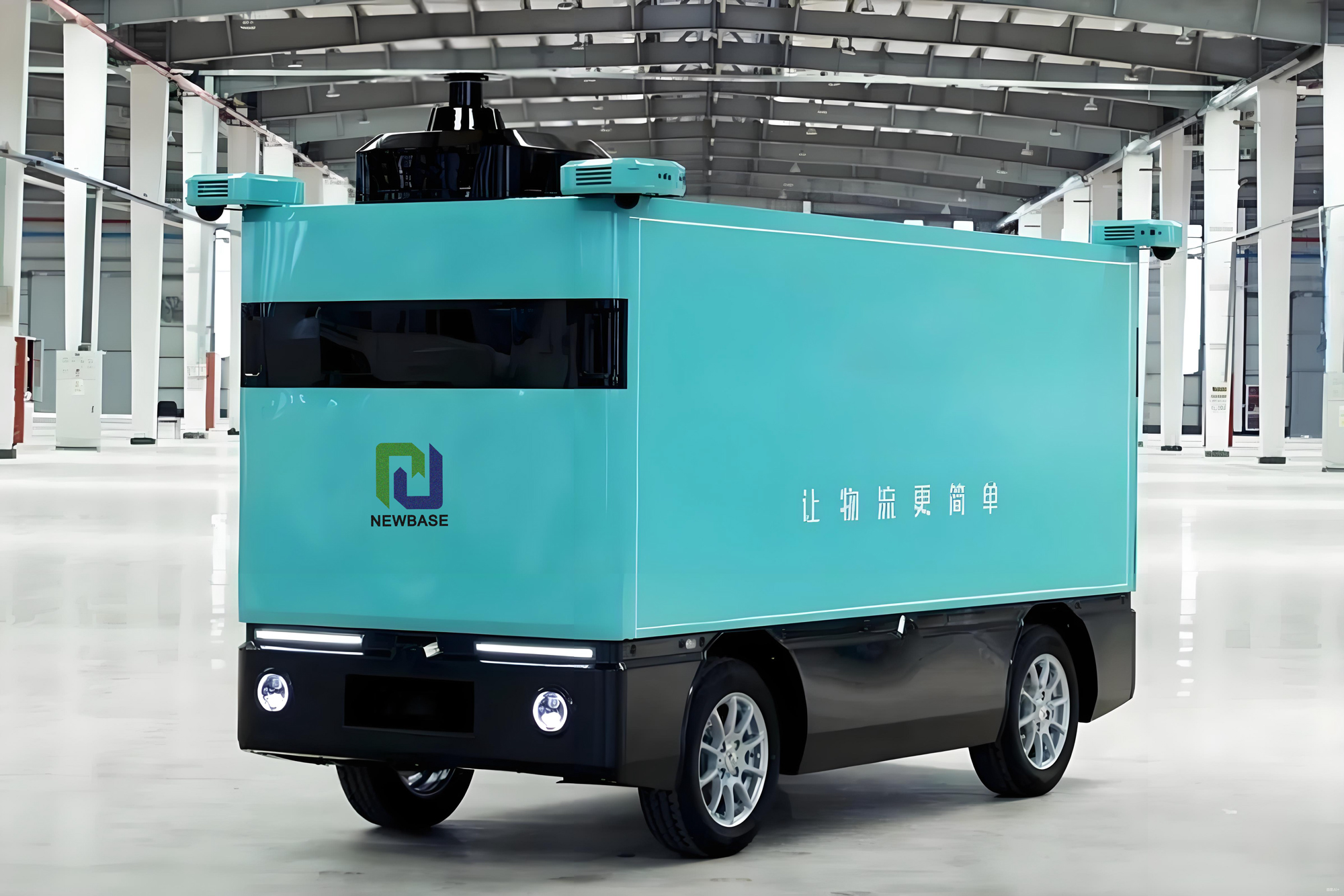 شاحنة صندوقية مستقلة ذات 3 أبواب سعة 10 م³ L4 للخدمات اللوجستية الصناعية