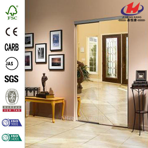 JHK-G01 Half Glass Insert Wall Partition Aluminium Profile Glass Door