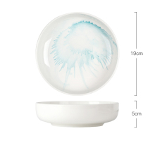 Attractive Design  Personalized Plates Cheap Porcelain Plate