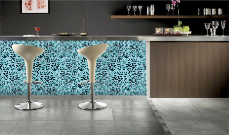 Piastrelle in vetro per bagno Mosaico in vetro per cucina