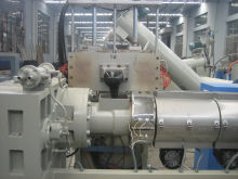Pom , Pbt Double Stage Plastic Granules Machine , Plastic Granulating Machines