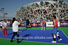 Outdoor waterproof plastic floor tile