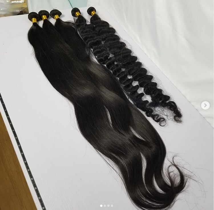 Long Length 28 30 32 34 36 38 40 Inch 100% Human Hair Weave Bundles,Mink Brazilian Hair,Raw Virgin Cuticle Aligned Hair