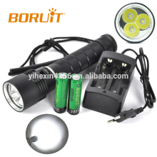 Aluminum Submarine LED Diving Flashlight