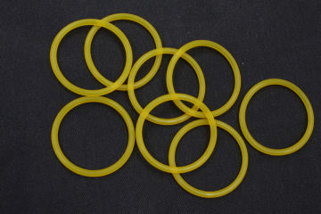 AS568 Waterproof NBR O Ring Rubber , Colored Orings Excellent Air Tightness