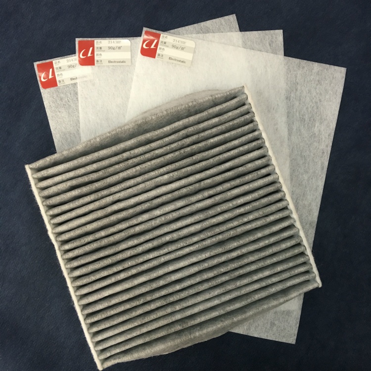 Factory Manufacturing Top Selling Nonwoven Fabric Material for Car Air Filter