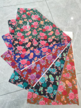 Textiles Imitation Linen Cloth Polyester Print Fabrics