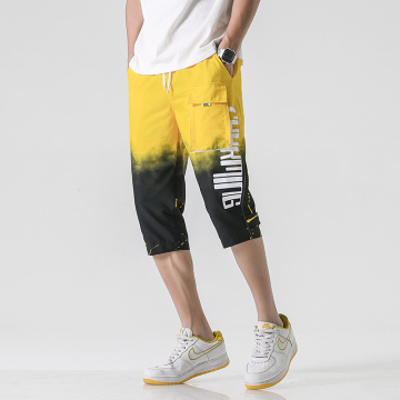 Fashion Men's baggy lace-up beach pants