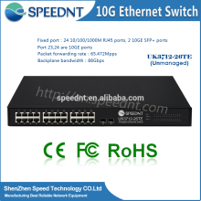Factory Wholesale 24port hub ethernet industrial ethernet switch