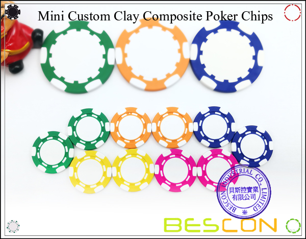 Bescon New Style Clay Chip with Custom Sticker-12