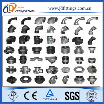 three way/ elbows Malleable Iron Pipe Fittings