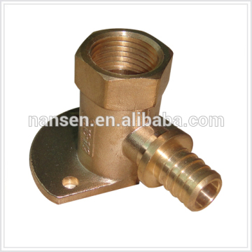 Pex Fittings Female Elbow with Flange