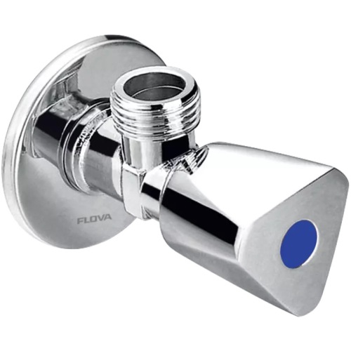 Quick open wall mounted zinc alloy toilet angle valve