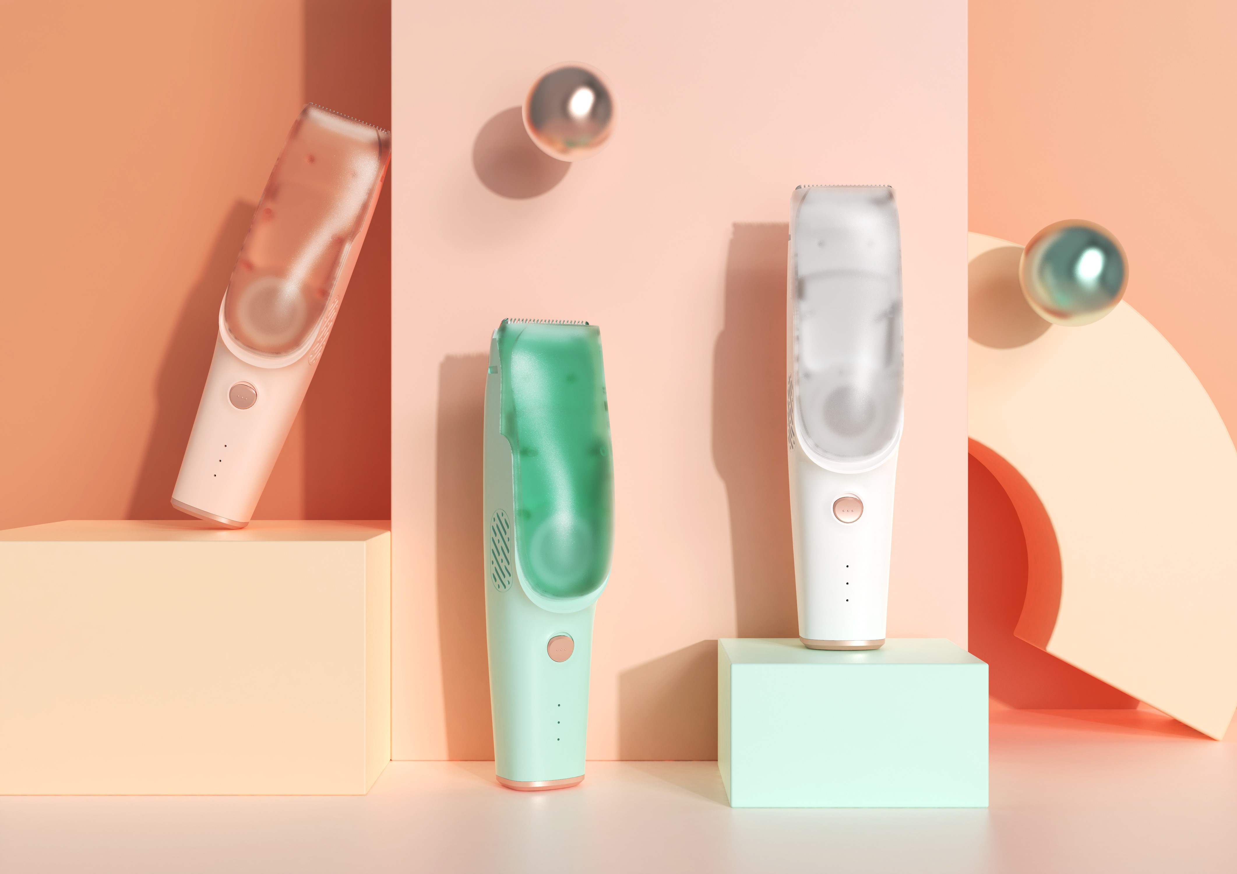 Low Noise Professional Ceramic Blades Vacuum Hair Trimmer Low Noise Professional Ceramic Blades Vacuum Hair Trimmer