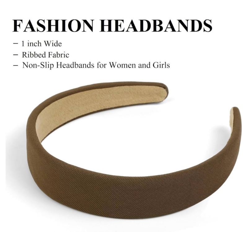 2.54cm Wide Non-Slip Fashion Headband for Women