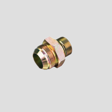 Straight JIC male 74º Cone-Metric Male Adapters