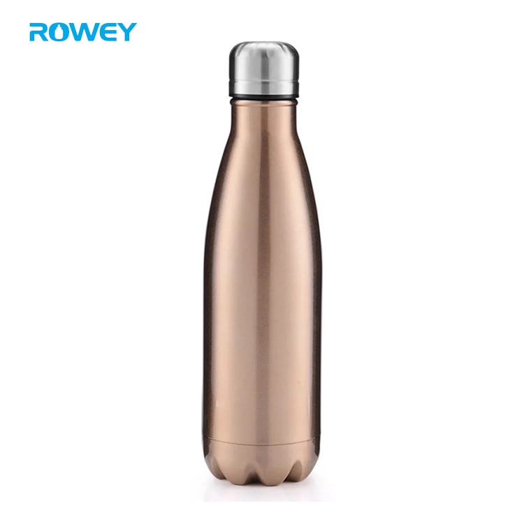 New design 750 ml stainless steel cola shape insulated thermos vacuum flask bottle