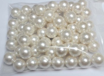 DIY Handmade Round ABS Plastic Pearls Loose Beads