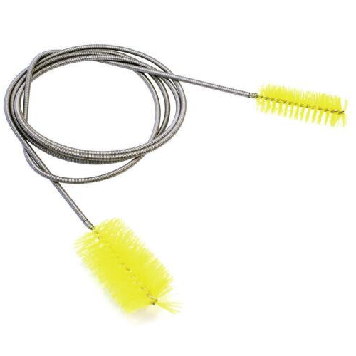 Keg tube cleaning brush