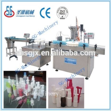 SGGP-50 Perfume spray bottle filling line for glass spray bottle, nasal spray bottle ,pen spray bottle