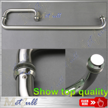 Pull Handle and Single Sided Towel Bar Combination