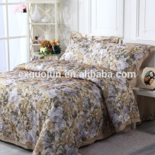 polyester woven transfer printed fabric