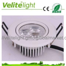 3W high quality led down lighting, white house, wide choice