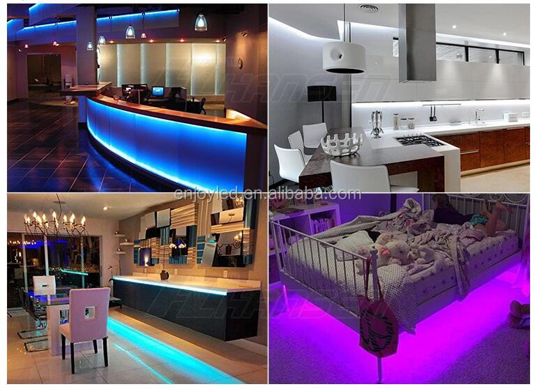 LED Strip Light Waterproof LED Tape AC 220V SMD 5050 RGB 60LED Flexible LED Light strip for Living Room Outdoor Lighting