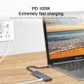 6in1 dual usb3.0 with 4k60hz HDMI PD100W