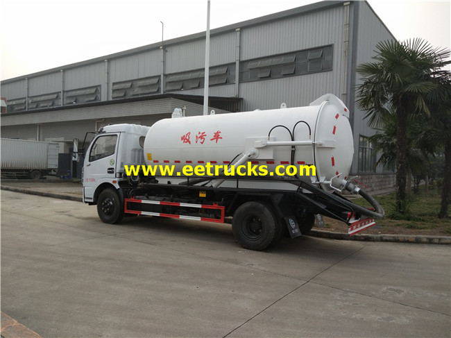 9000 Litres Fecal Vacuum Trucks