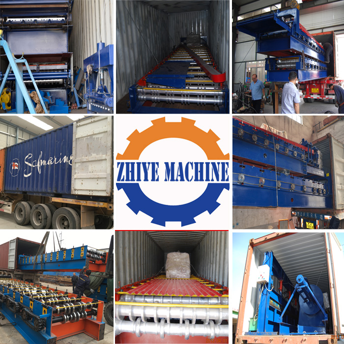 roll forming machine shippinig loading