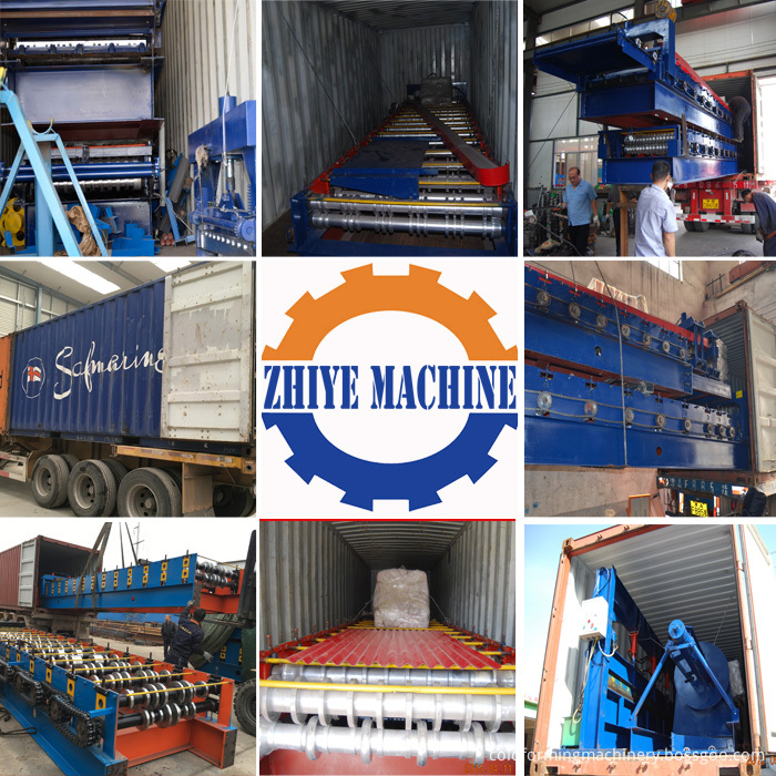 Roofing Tile Glazed Sheet Cold Making Machine