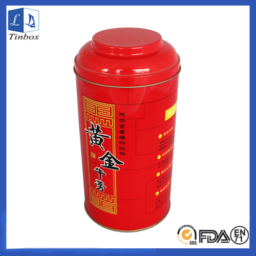 Metal Tin Box for Tea With Inner Lid
