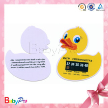 2015New Design EN71 Part 1/2/3,Phthalate free,Non-toxic Baby Bath Thermometer Card Thermometer