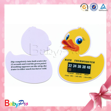 2015New Design EN71 Part 1/2/3,Phthalate free,Non-toxic Baby Bath Thermometer Card Thermometer