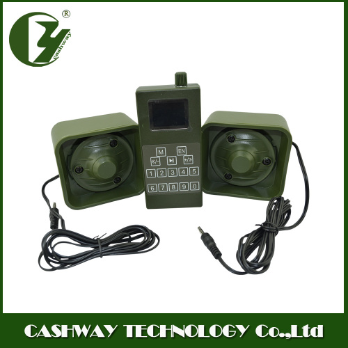 Factory wholesale hunting game caller, hunting bird caller mp3 player with timer on / off
