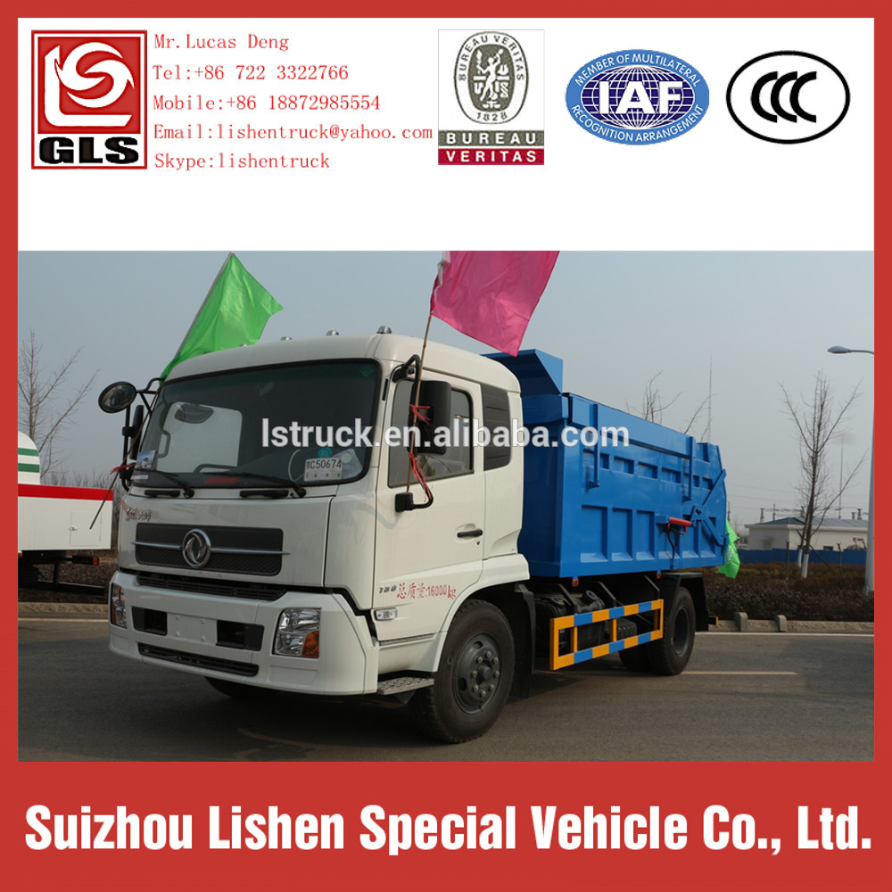 Rubbish Collecting Trucks Compactor Garbage Truck