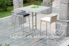 GW3109SET leisure outdoor furniture rattan bar set with cushion