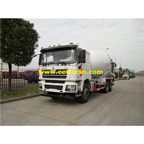 SHACMAN 10 Wheel 12m3 Concrete Mixer Trucks