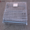 nicktainer wire mesh container for pet preform storage