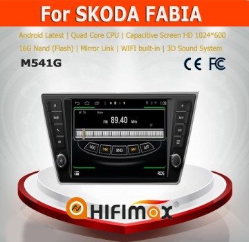 Hifimax Android 2 din car radio for skoda fabia radio for skoda fabia multimedia player