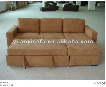 Functional fabric sofa bed, modern sofa bed YB2200