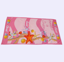 custom print sublimated decorative microfiber promotional towels