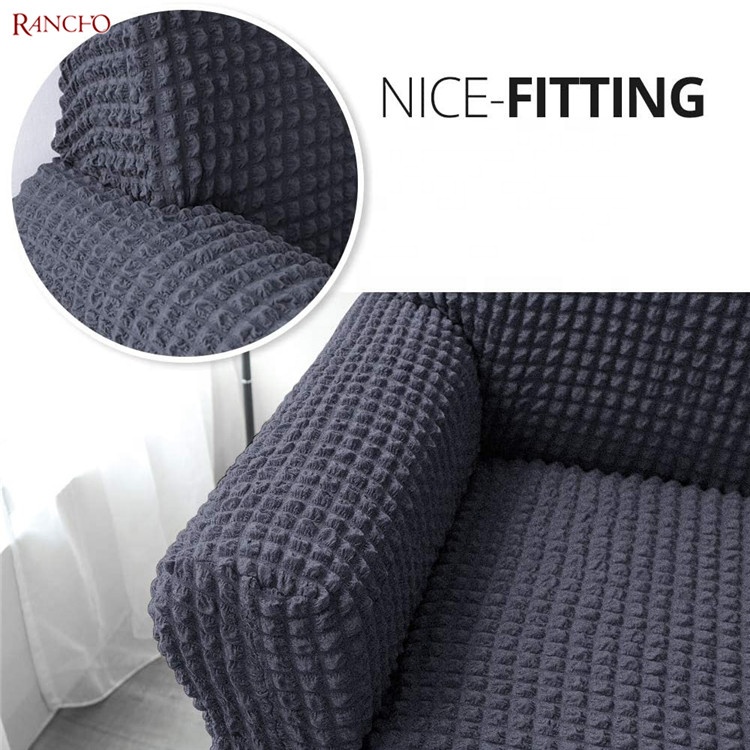 Hot sale spandex jacquard Sofa Slipcover Couch Cover high stretch slipcover elastic couch cover