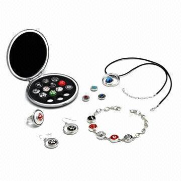 Charm Beads Kameleon Jewelry Set, Includes Perfect Bracelet, Necklace and Ring Designs