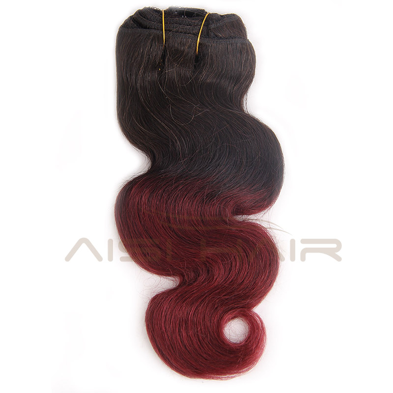 Aisi Hair 8a Unprocessed Wholesale  Brazilian Hair Extensions with Clips