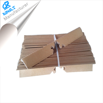 Used in the transport of paper corner protector