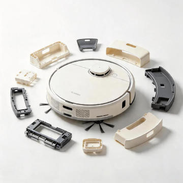 Intelligent sweeping robot shell mould