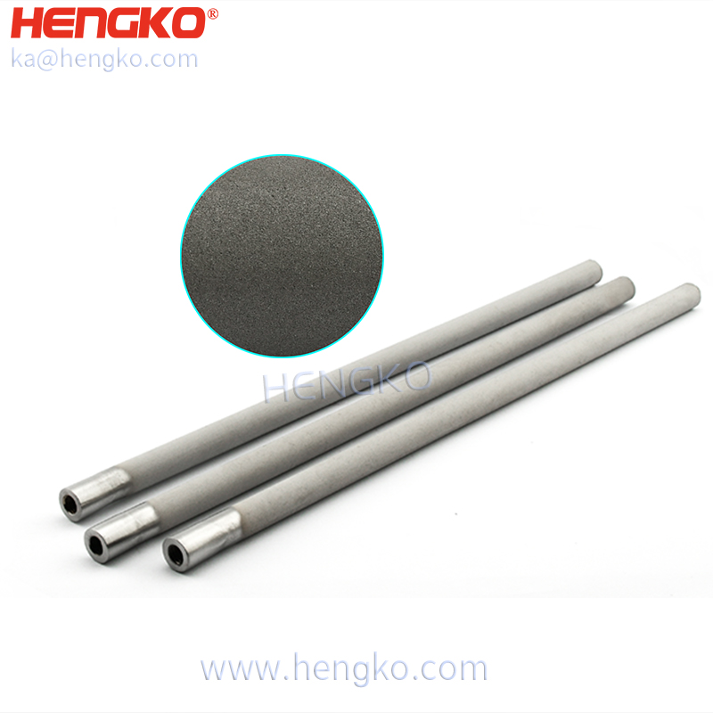 Preferential Supply Fiter Capillary Tube 304 316 316L Sintered Microporous Metal Stainless Steel SS Filter OEM ODM 600 Degree