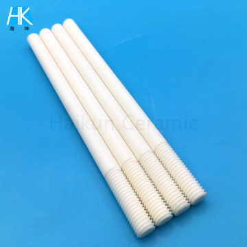 99% Alumina Threaded Ceramic Rod